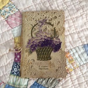 Happy New Year 1907 Card (117 year old card)